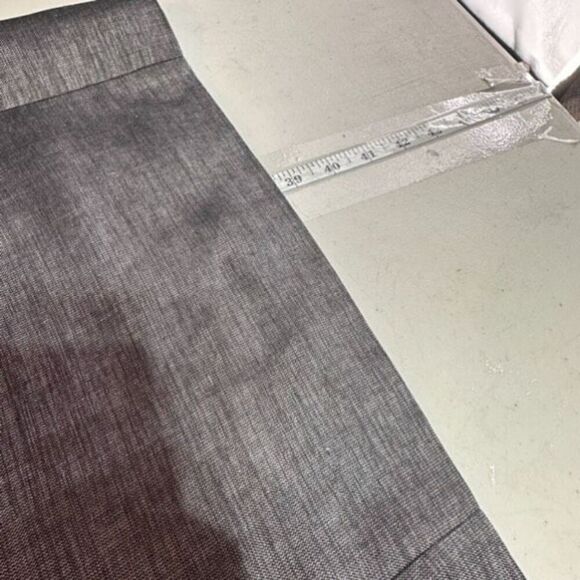 Hugo Boss Womens Linen Blend Cap Sleeve Pleated Sheath Dress Heather Gray Size 6 - Picture 11 of 11